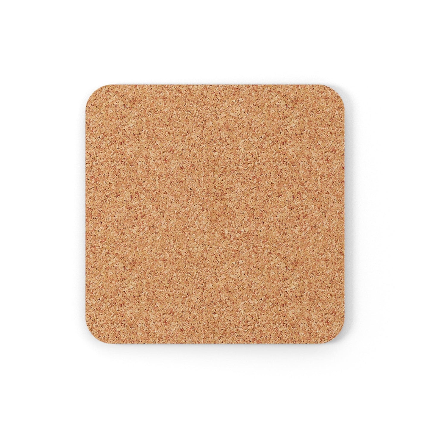 Coaster Set of 4 for Drinks Beige and Brown Tree Sketch Line Art