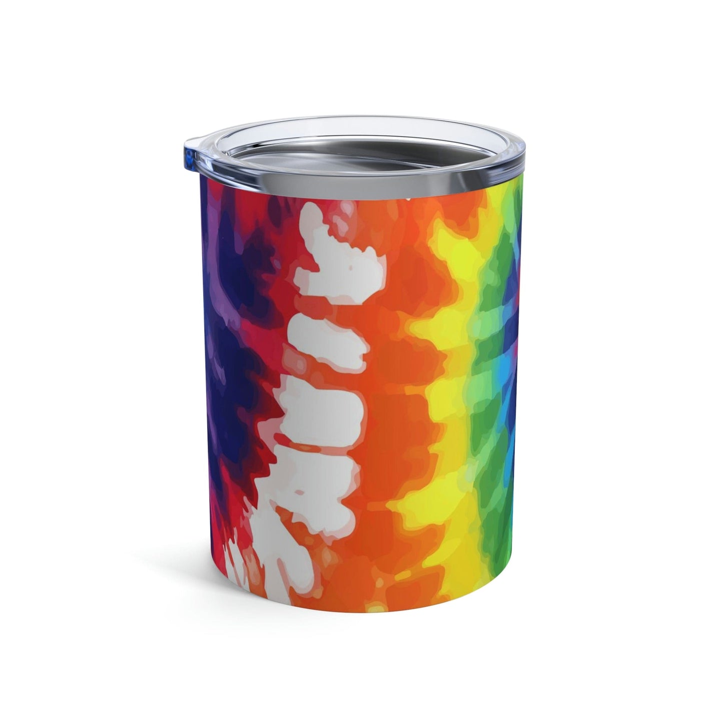 Insulated Tumbler 10oz - Psychedelic Rainbow Tie Dye